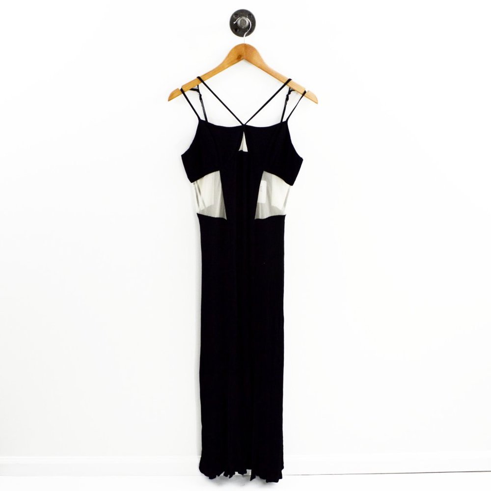 BCBGeneration Mesh Panel Midi Dress #175-44